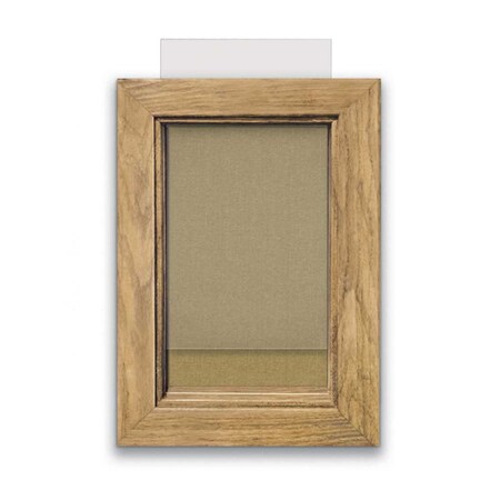 United Visual Products Indoor Enclosed Combo Board, 72"x36", Black Frame/Green & Buff UVCB7236B-GREEN-BUFF